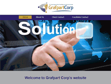 Tablet Screenshot of grafpartcorp.com